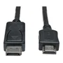 Tripp Lite P582-003 Cable Adaptador DisplayPort Macho a HDMI Macho, 0.91 m / 3 pies, 1080p, Audio, HDCP, Negro