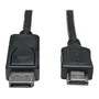 Tripp Lite P582-003 Cable Adaptador DisplayPort Macho a HDMI Macho, 0.91 m / 3 pies, 1080p, Audio, HDCP, Negro