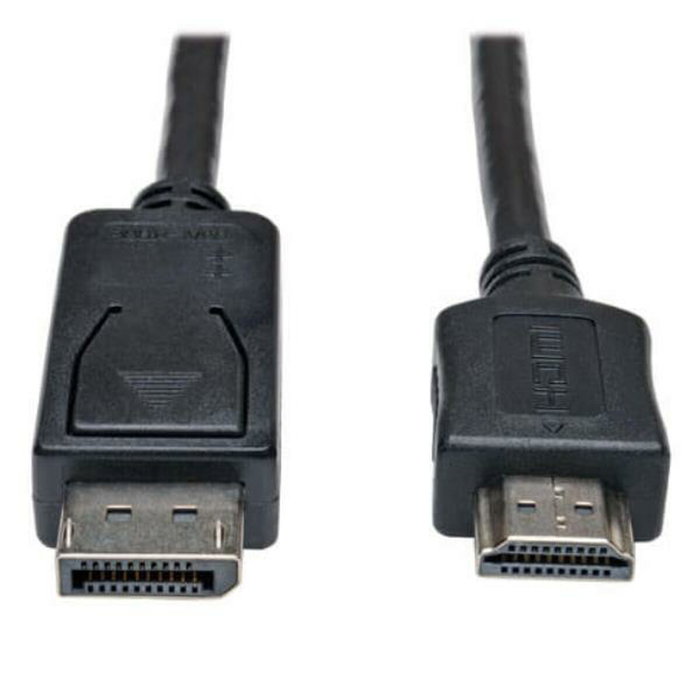 Tripp Lite P582-003 Adaptador de Cable DisplayPort a HDMI Macho/Macho, 0.91m (3 Pies), Conector DisplayPort a HDMI