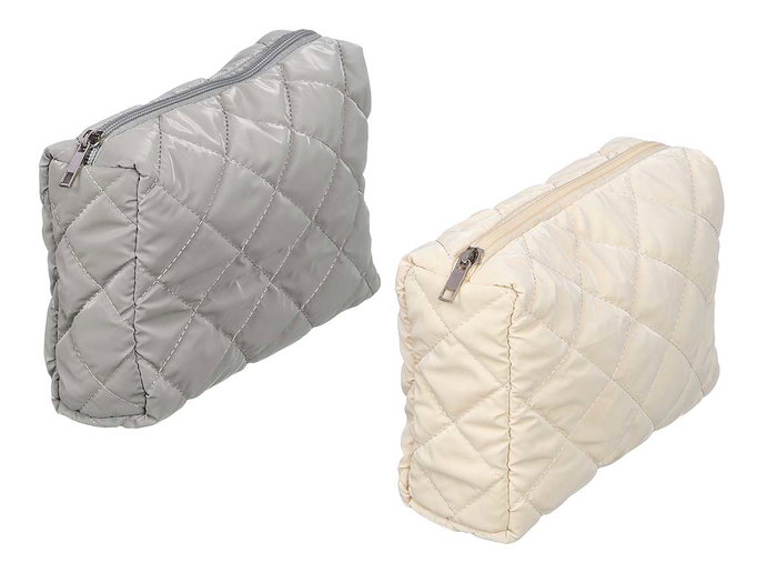 Berilo Neceser Ovalado Surtido Col Crema Gris