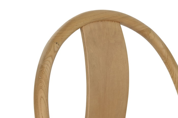 DKD Home Decor Silla Olmo Poliéster Natural