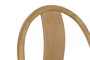 DKD Home Decor Silla Olmo Poliéster Natural