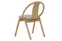DKD Home Decor Silla Olmo Poliéster Natural