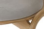 DKD Home Decor Silla Olmo Poliéster Natural
