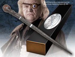 The Noble Collection Varita de Alastor Moody Harry Potter Réplica Pintada a Mano Coleccionable