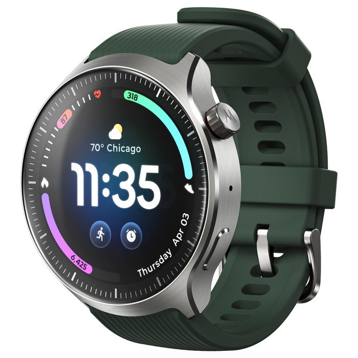 Motorola Moto Watch Ultra Silver