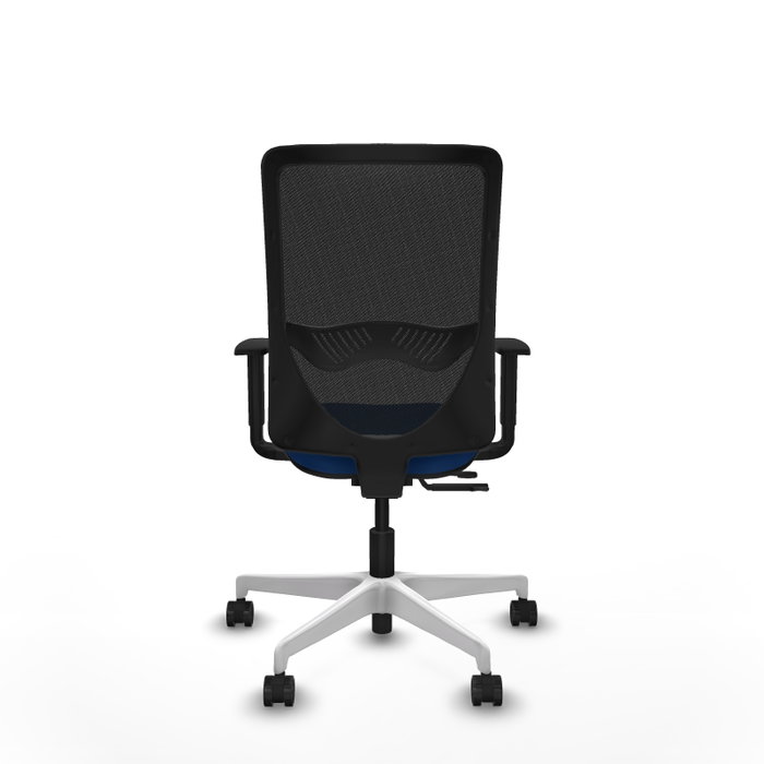 PIQUERAS Y CRESPO Silla de oficina Zulema con mecanismo Sincro/Traslack Azul y Negro