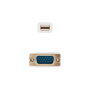 Nanocable Cable Conversor Mini DP a VGA Blanco 3.0 metros