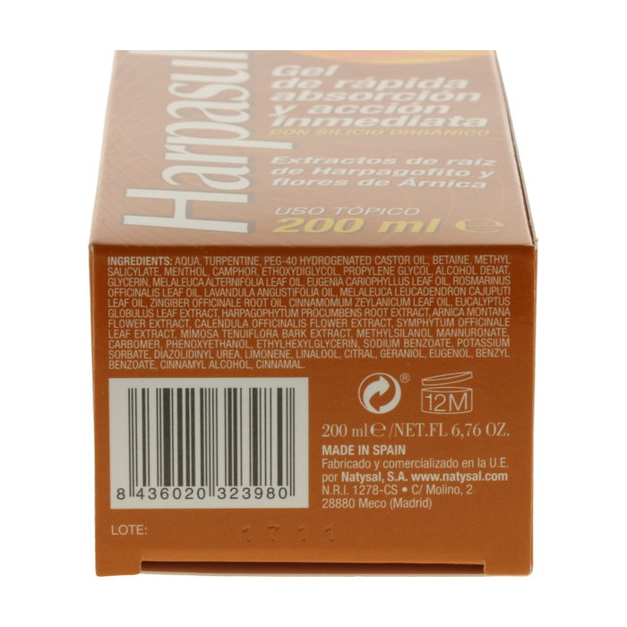 Natysal Harpasul Gel 200ml