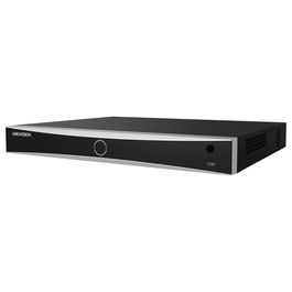 Hikvision DS-7616NXI-I2/16P/S(E) - Grabador de red NVR, 16 canales con 16 puertos PoE, resolución 16K/8MP, H.265+, 1U para rack, 2 bahías SATA (hasta 14TB)