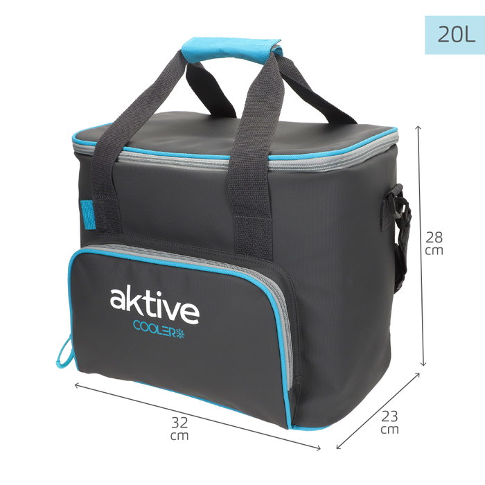 Aktive Nevera portátil blanda Cooler 20 litros Aktive Nevera portátil blanda Cooler 20 litros