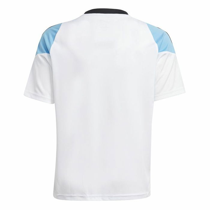 Camiseta de Fútbol Adidas Messi Training Azul Blanco
