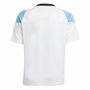 Camiseta de Fútbol Adidas Messi Training Azul Blanco