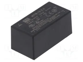 MEAN WELL MPM-15-3.3 Convertidor AC/DC 11,6W 3,3V DC