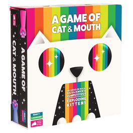 Exploding Kittens EKCM01ES A Game of Cat and Mouth - Juego de Mesa de Habilidad para 2 Jugadores, Edad 7+, Duración 15 Min, Idioma Español
