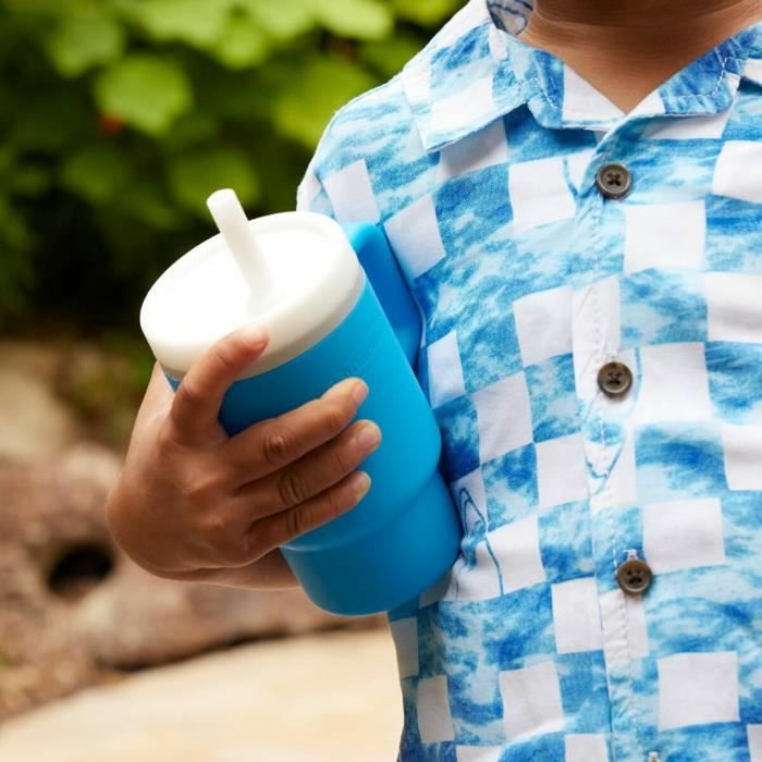 Infantino Mi primera taza - Silicona - Azul océano Infantino Mi primera taza - Silicona - Azul océano