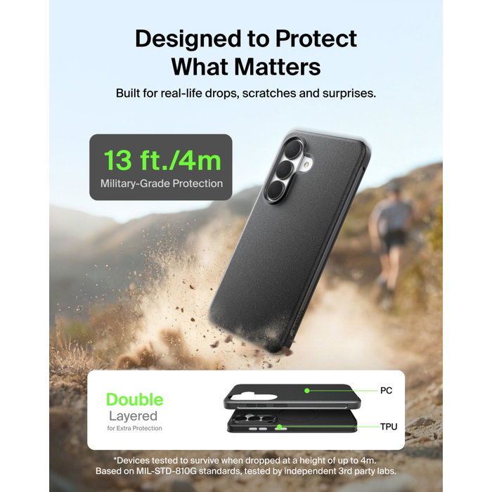 Belkin SheerForce Protect S26 Cover Black MSB015hqBK