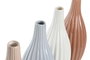 DKD Home Decor Set de 4 Jarrones de Porcelana Surtidos (24 Piezas)