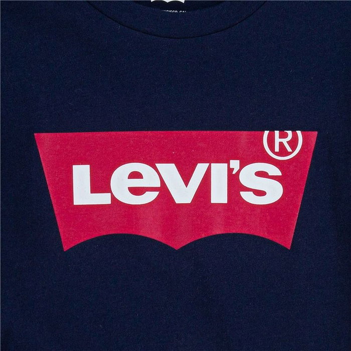 Camiseta de Manga Corta Infantil Levi's Batwing Girl Azul oscuro 13-15 Años