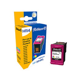 Pelikan Pack de Cartuchos de Tinta Compatible HP 304XL CMY