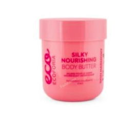ECOFORIA Silky Nourishing Manteca Corporal Nutritiva y Perfumada 200Ml Eco - Piel Suave y Tonificada con Karité y Mora