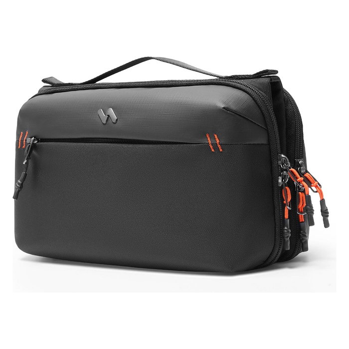 Inateck Kabeltasche Estuche para Cables de Poliéster Negro con Cremallera y Asa, Dimensiones 28 cm x 17 cm x 11.8 cm