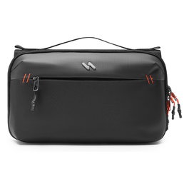 Inateck Kabeltasche Estuche para Cables de Poliéster Negro con Cremallera y Asa, Dimensiones 28 cm x 17 cm x 11.8 cm