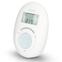 Alecto Monitor de Bebé DECT DBX120 con Modo ECO y Pantalla, Blanco/Azul