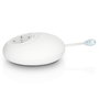 Alecto Monitor de Bebé DECT DBX120 con Modo ECO y Pantalla, Blanco/Azul