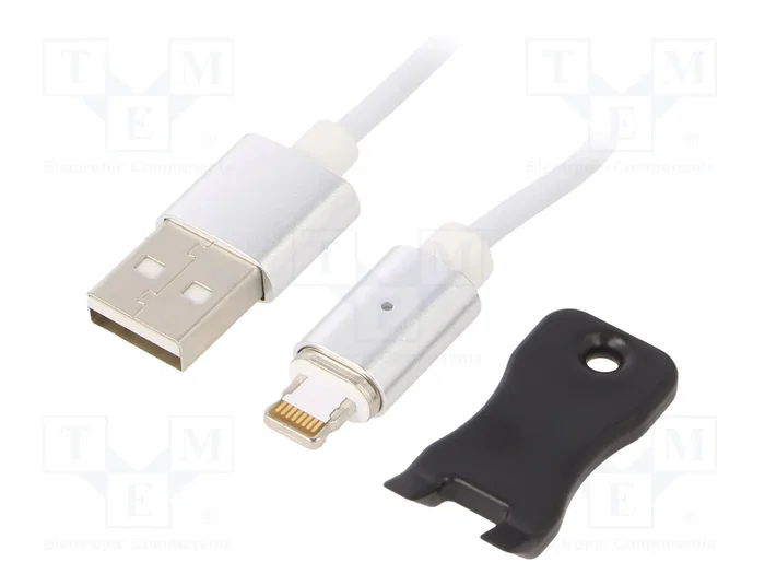 GEMBIRD Cablexpert Magnético USB 2.0 de 1m Blanco GEMBIRD Cablexpert Magnético USB 2.0 de 1m Blanco