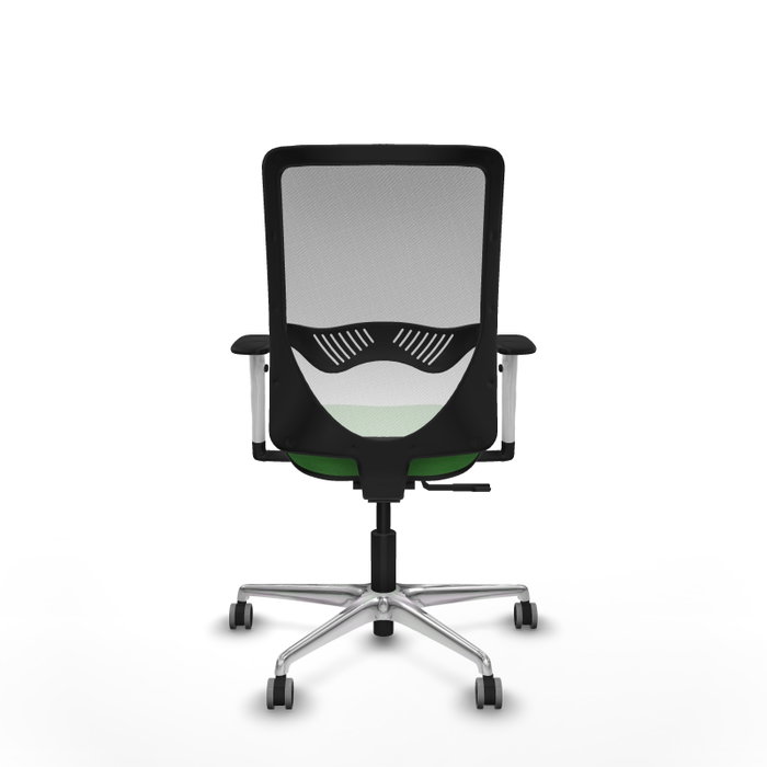 PIQUERAS Y CRESPO Silla de oficina Zulema con mecanismo Sincro, Verde y Blanco PIQUERAS Y CRESPO Silla de oficina Zulema con mecanismo Sincro, Verde y Blanco