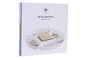 DKD Home Decor Bandeja para Aperitivos Gres y Bambú Verde 23,5x23,5x3 cm