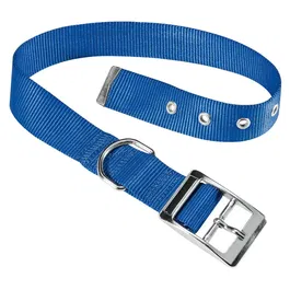 Ferplast Collar Nylon Club CF25 45 Azul A: 37-45 cm B: 25 mm