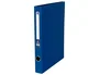 Liderpapel Carpeta 2 Anillas 25mm Folio Forrado Papercoat con Ollao y Tarjetero Color Azul