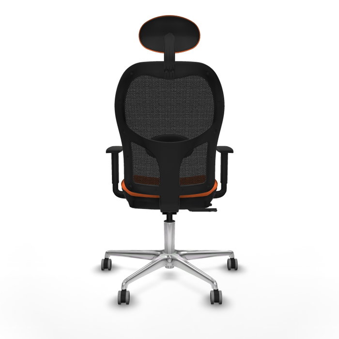 PIQUERAS Y CRESPO Silla de oficina Jorquera Naranja y Negro PIQUERAS Y CRESPO Silla de oficina Jorquera Naranja y Negro