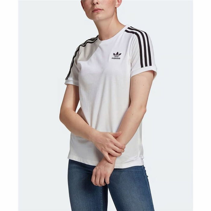 Camiseta de Manga Corta Mujer Adidas Blanco 6 Años