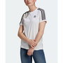 Camiseta de Manga Corta Mujer Adidas Blanco 6 Años