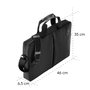 Hama Genua Bolsa para Portátil de 17,3 pulg, Negro