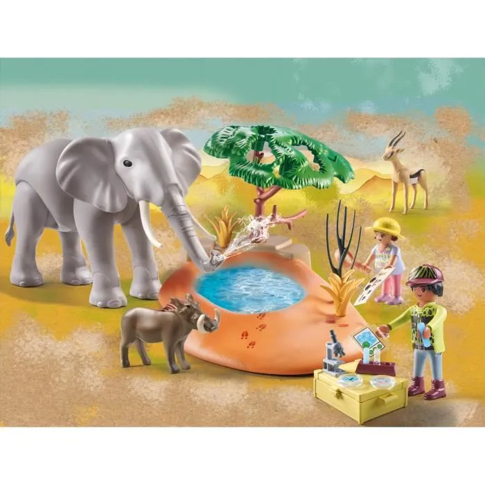Playmobil 71294 Exploradores con animales de la sabana Wiltopia