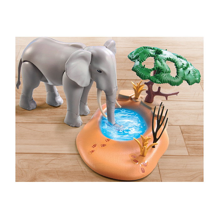 Playmobil Wiltopia 71294 Spritztour zum Wasserloch, Juguete de Plástico Multicolor para Niños de 4 a 10 Años