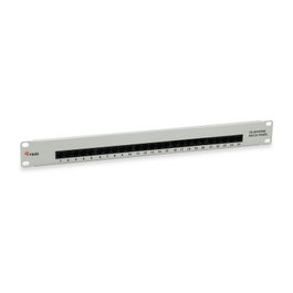 EQUIP Patchpanel 25x RJ45 Cat3 19 pulg. UTP 1HE Gris