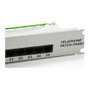 EQUIP Patch Panel Rack 19" 1U, 25 Puertos RJ45 Cat3 UTP ISDN Color Gris Metal, Modelo 125296