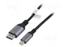Digitus Cable Adaptador Mini DisplayPort a DisplayPort 8K 2m
