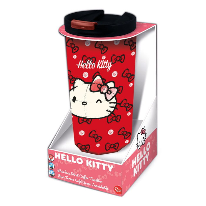 Sanrio Termo de Viaje Acero Inoxidable Hello Kitty Sanrio Termo de Viaje Acero Inoxidable Hello Kitty