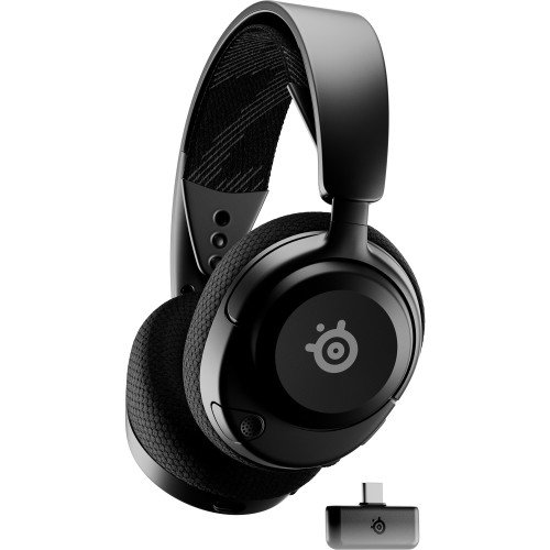 Auriculares con Micrófono SteelSeries Negro