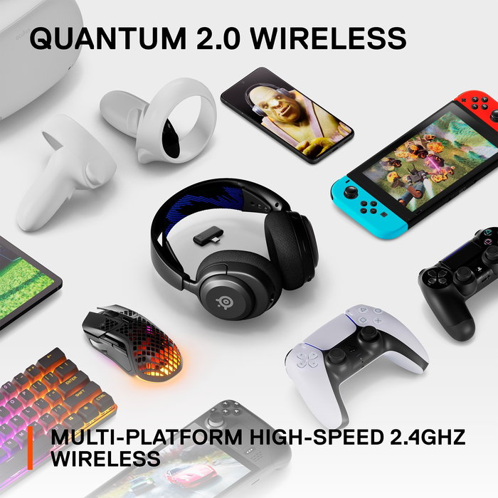 Auriculares con Micrófono SteelSeries Negro