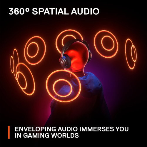 Auriculares con Micrófono SteelSeries Negro