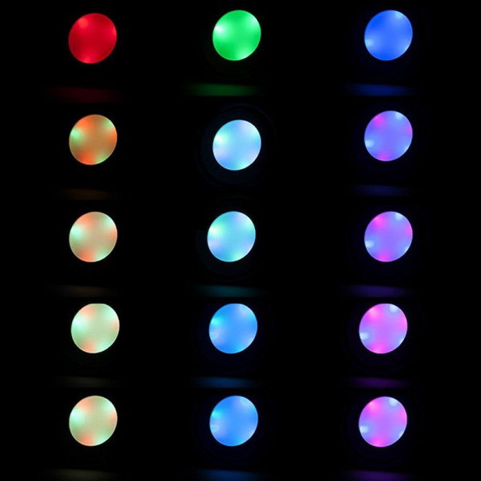 Mini Baliza LED Empotrable 0.7W IP67 12VDC Sara para Exterior, Jardín, Caminos, Piscina de Aluminio 50.000h SC-F104C