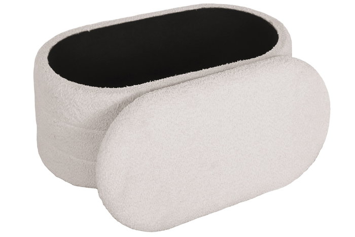 DKD Home Decor Set de 3 piezas con almacenaje interior Crudo y Marrón