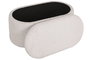 DKD Home Decor Set de 3 piezas con almacenaje interior Crudo y Marrón